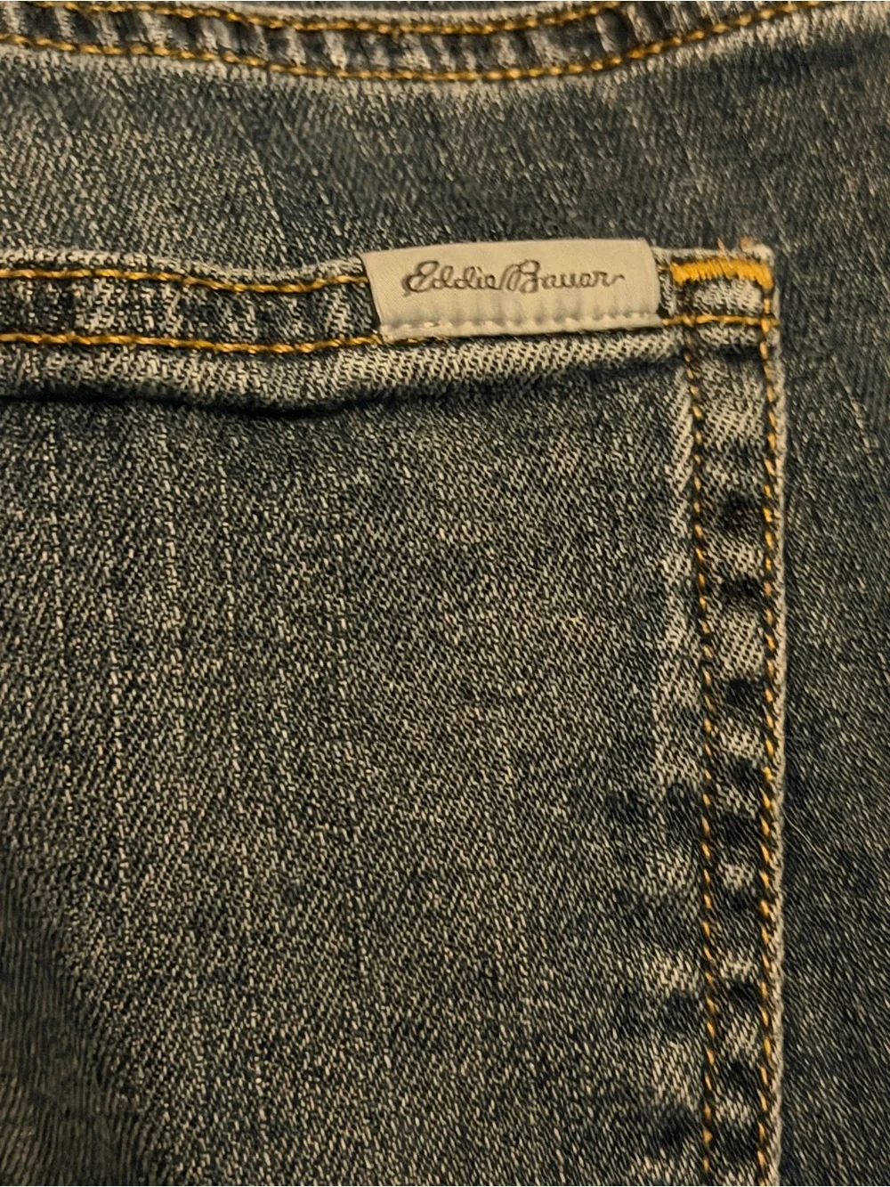 Eddie Bauer Straight Leg Jeans - Light Blue Wash - Picture 7 of 7